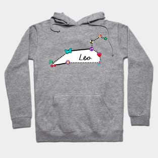 Trippy Leo Constellation Hoodie